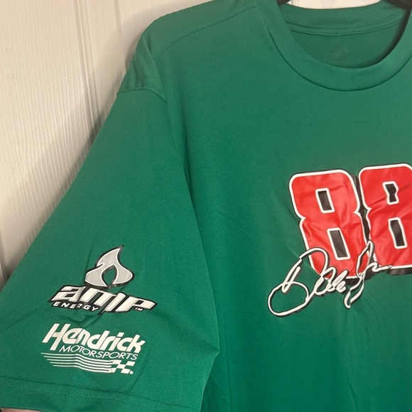 Adidas Dale Jr Green and Red Graphic Tee - Picture 6 of 9